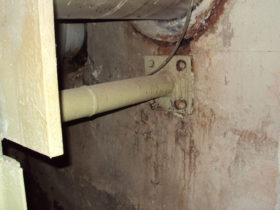 Manhole 9 before STM Anchor Strut to West Wall