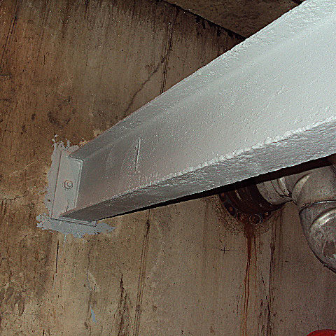 Manhole B2 Pipe Support Beam