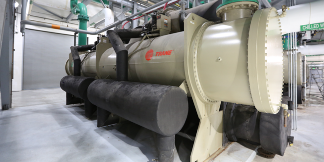 TraneDualCompressorInsideStoryHeader Trane Dual Compressor